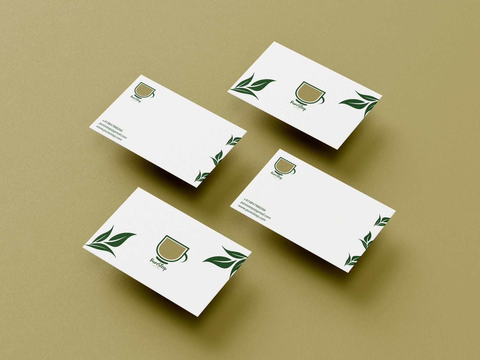 free business cards mockup 1